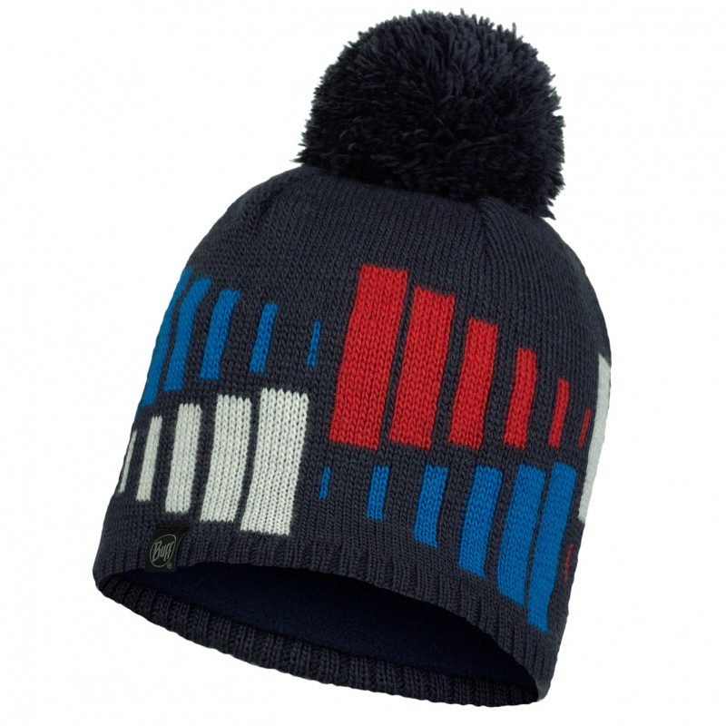 

Шапка зимняя Buff Knitted & Polar Hat Mitch Night Blue (BU 123525.779.10.00)