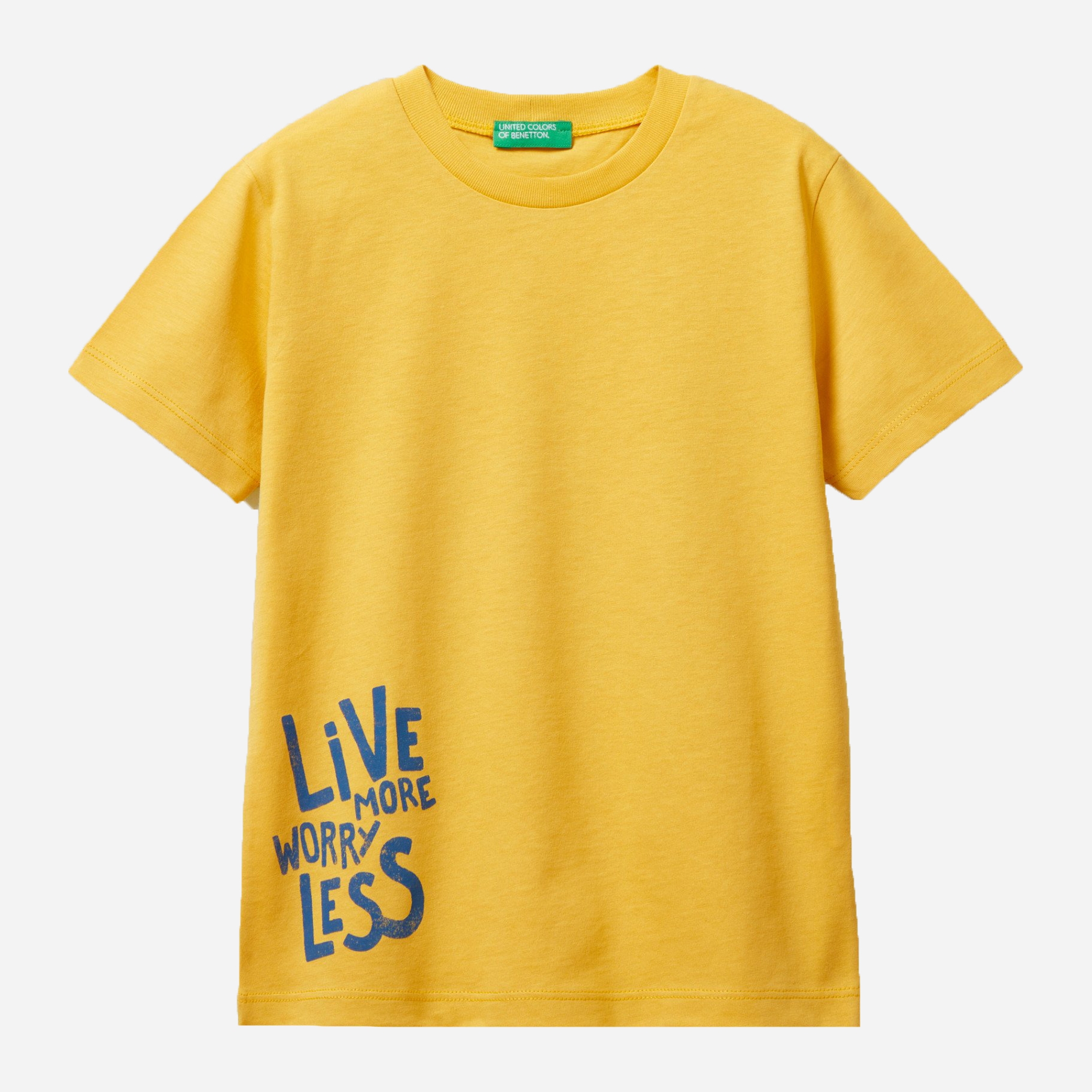 

Футболка United Colors of Benetton 3I1XC100U.G-0L3 110 см Желтая