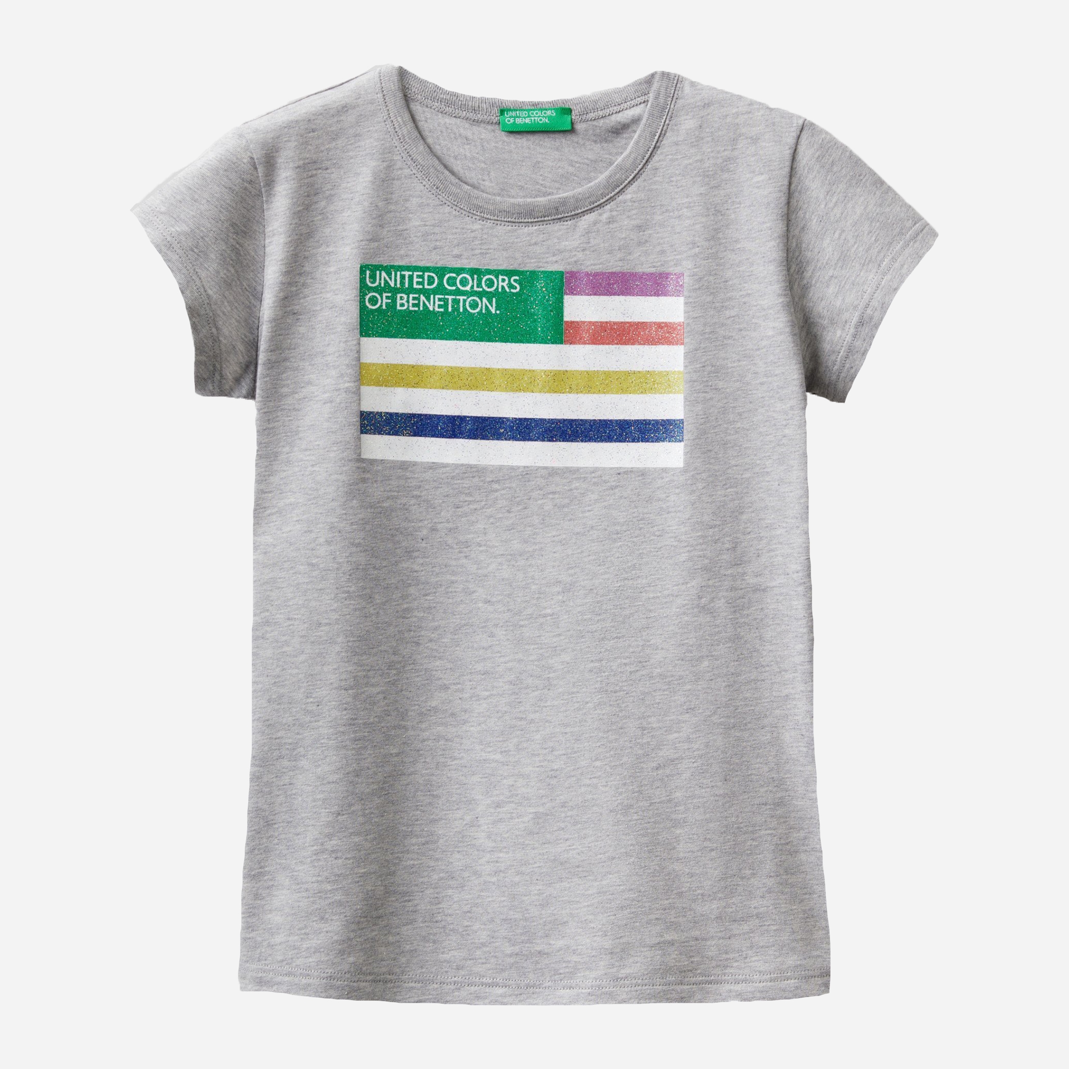 

Футболка United Colors of Benetton 3I1XC101Q.G-501 160 см Серая