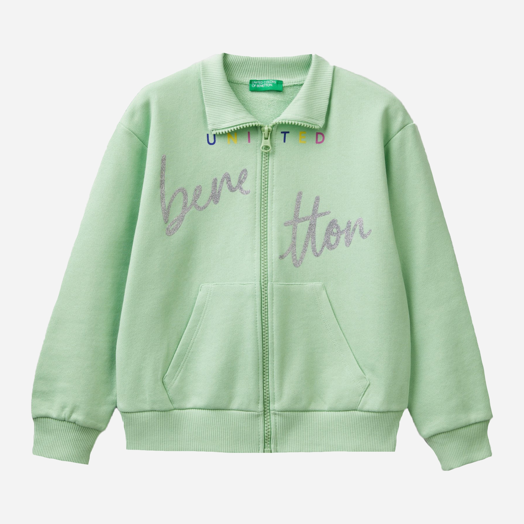 

Толстовка United Colors of Benetton 3J68C5933.G-26L 130 см Зеленая