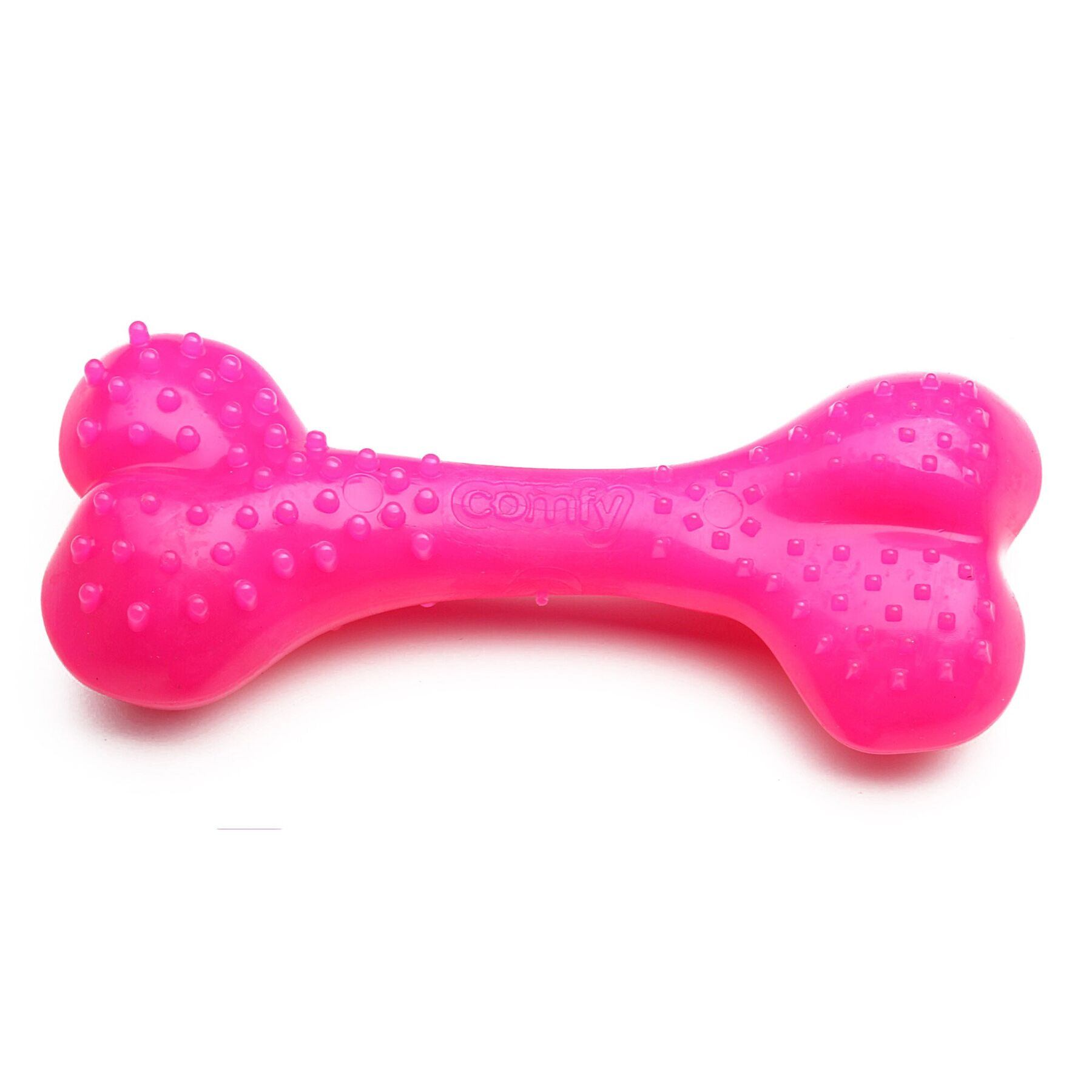 

Игрушка для собак Comfy Кость с выступами 16.5 см Розовая