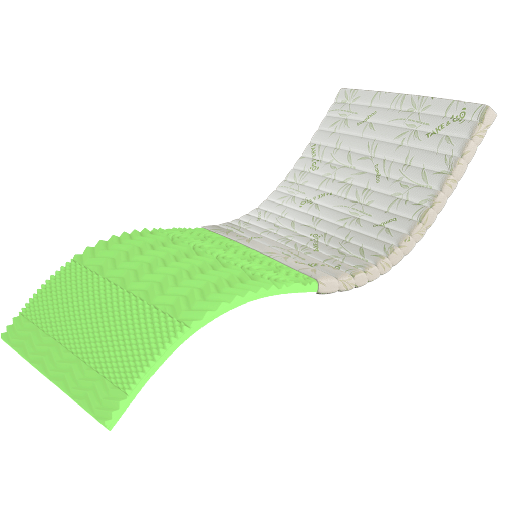 

Матрас EMM Take&Go Bamboo TOP GREEN 160x190 26-Е-M