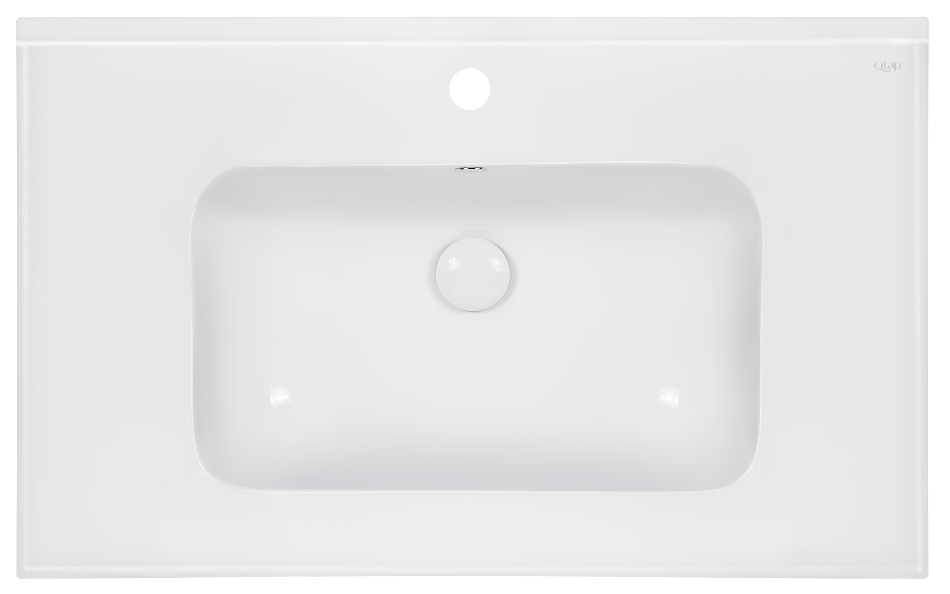 

Раковина QTAP Albatross E49 800х490х200 White с донным клапаном QT01119080E49W