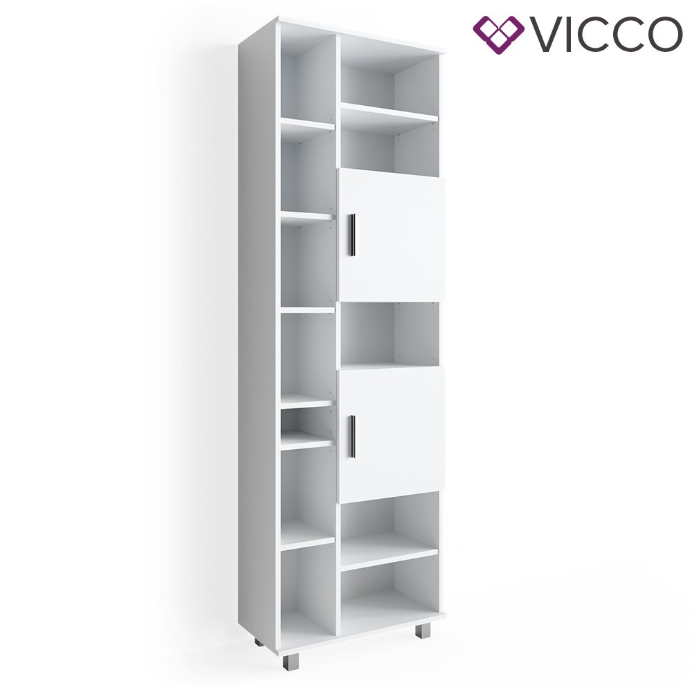 

Высокий шкаф Vicco Ilias, белый