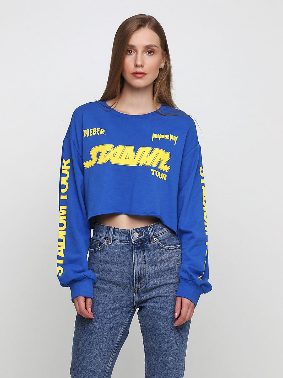 

Свитшот H&M  Синий 0537978_bieber_02, Свитшот H&M S Синий 0537978_bieber_02