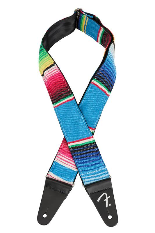 

Ремень гитарный FENDER 2" SERAPE STRAP BLUE MULTI 201009