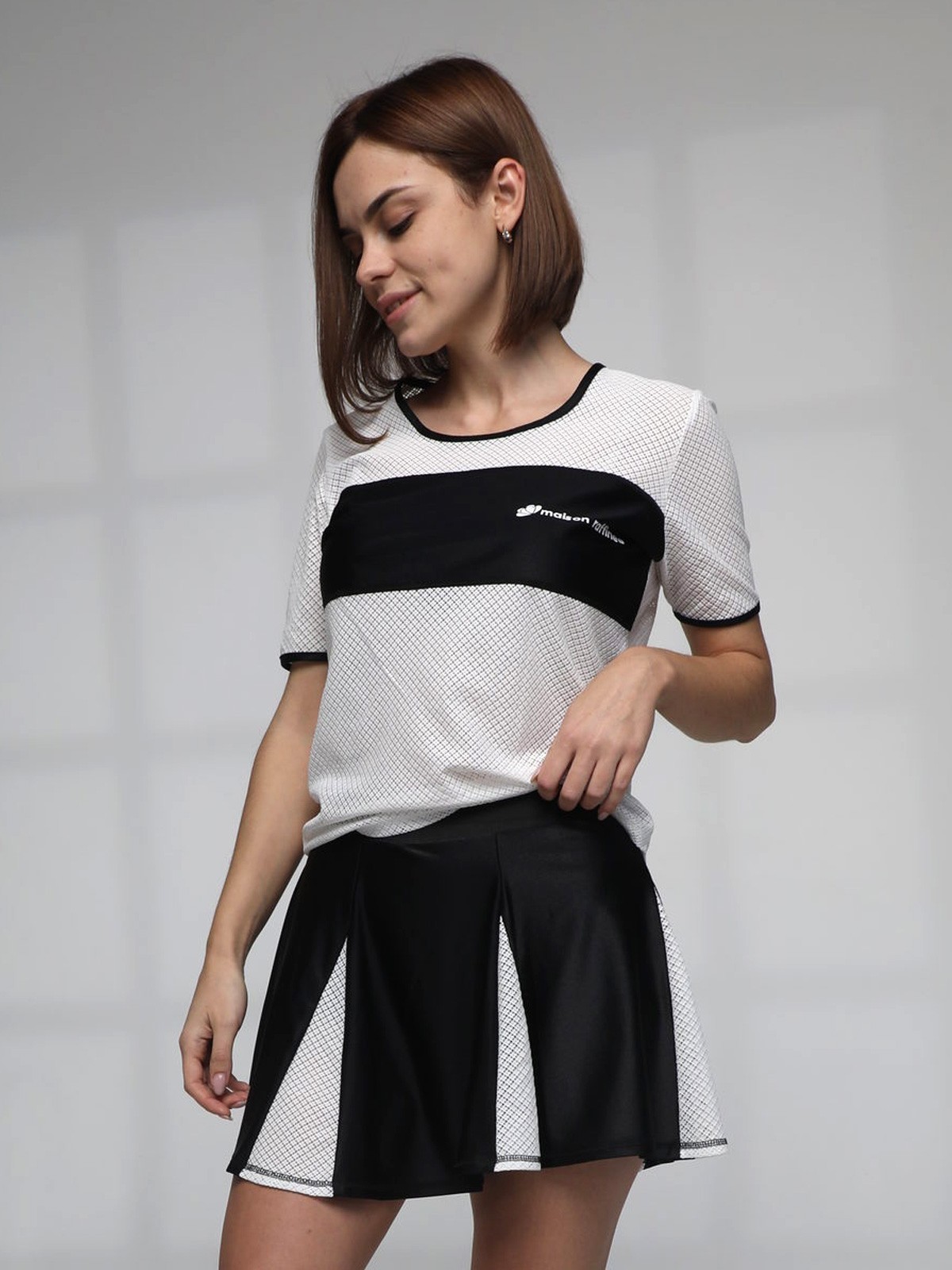 

Женская футболка с сеткой MAISON люкс качества Белая, Женская футболка с сеткой MAISON люкс качества Белая L