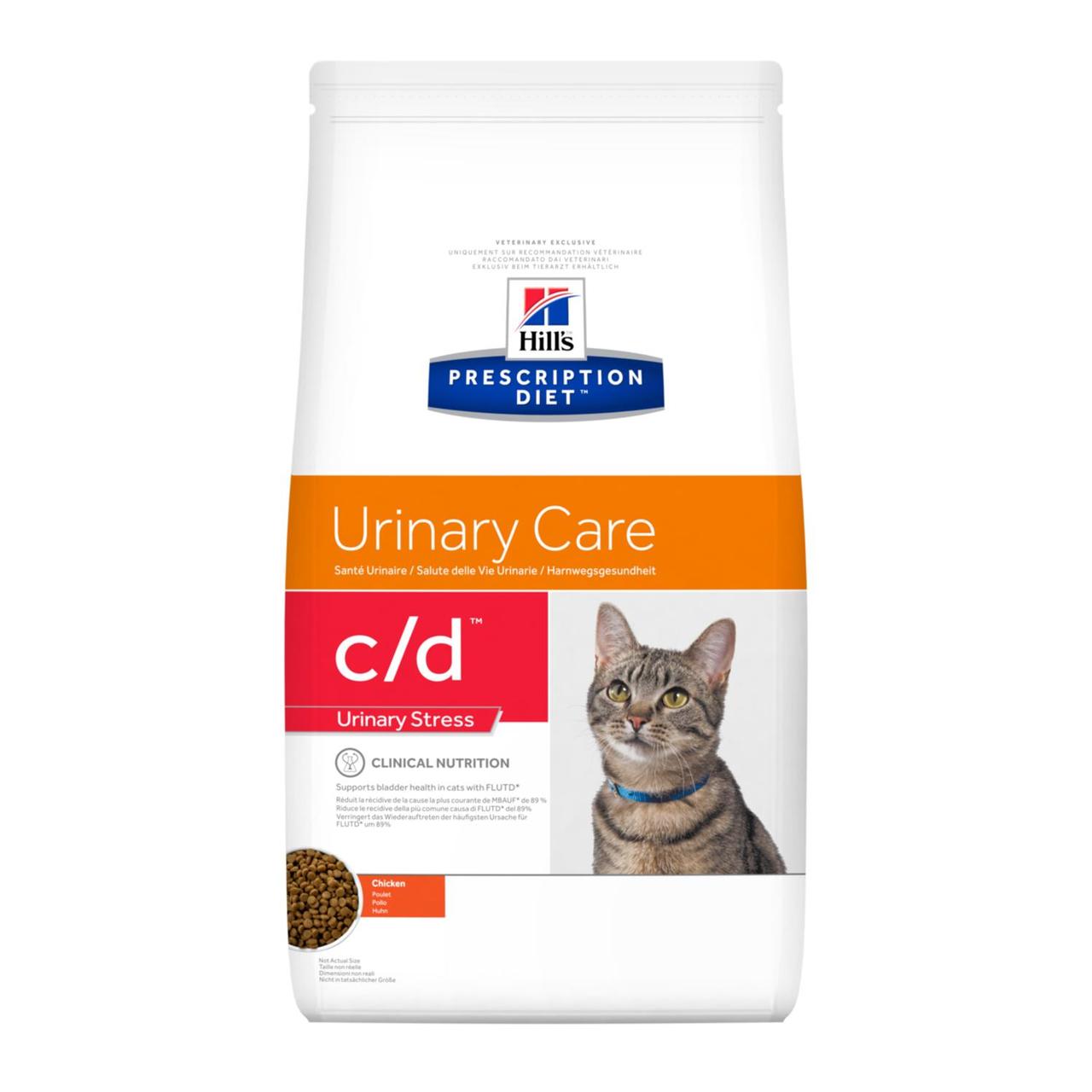 

Сухой корм Hills Feline C/D Urinary Stress Chicken 8 кг (2844)
