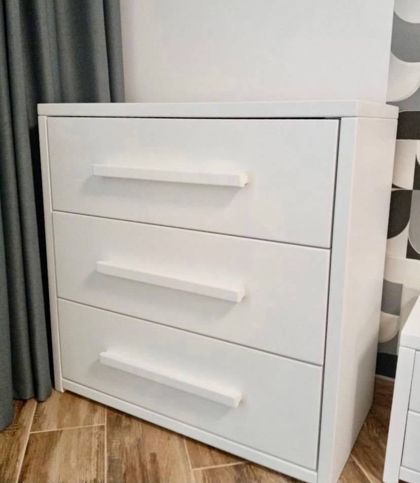 

Комод Коломыя Классик 3Ш 100см белый