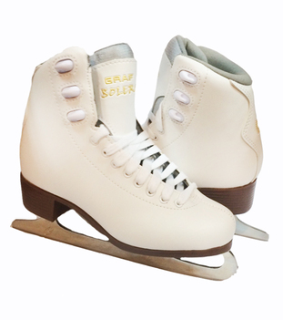 

Коньки GRAF Bolero white взрослые Brown, Размер 39, белый, BOLERO-MW-39BR