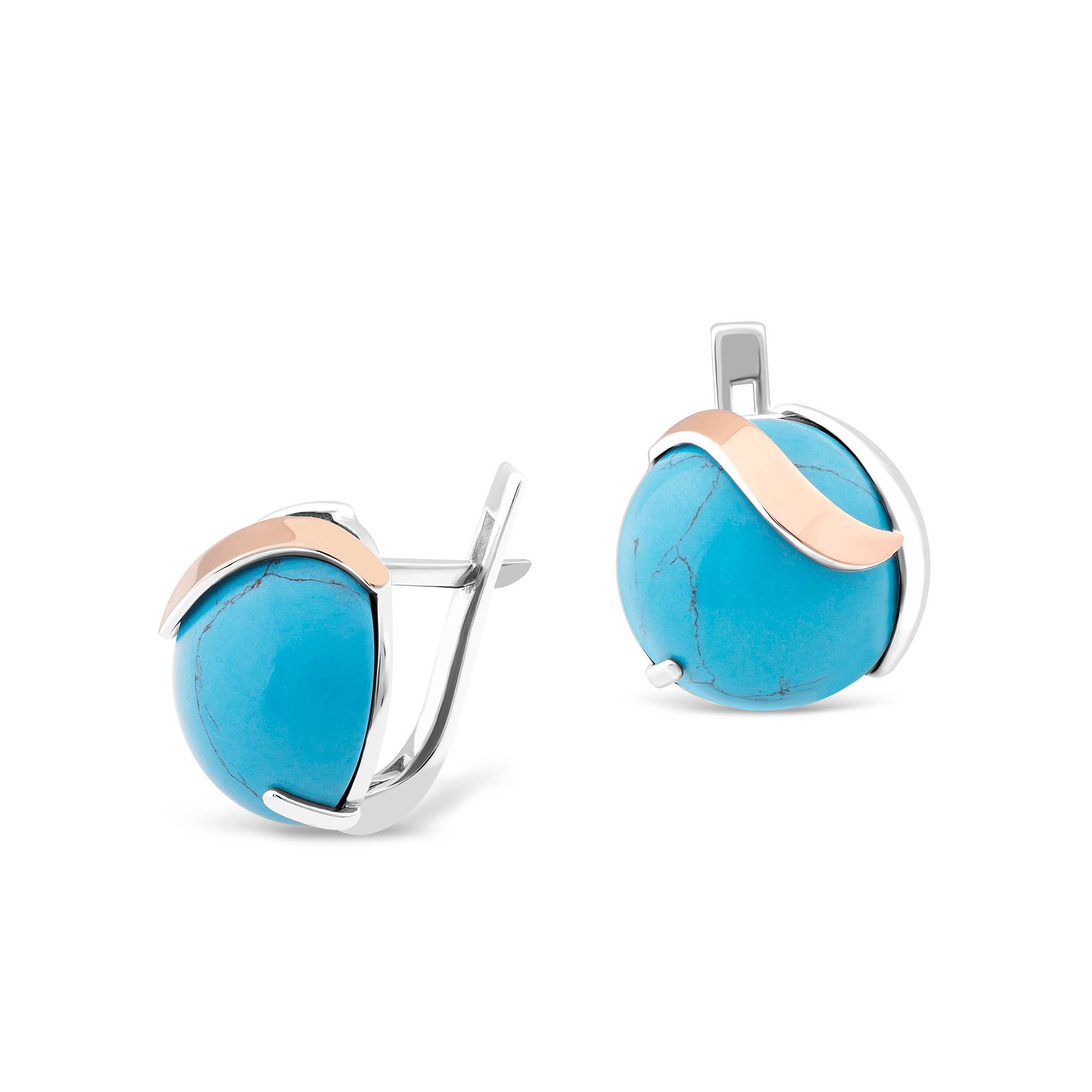 

Серьги с бирюзой 154 7.59