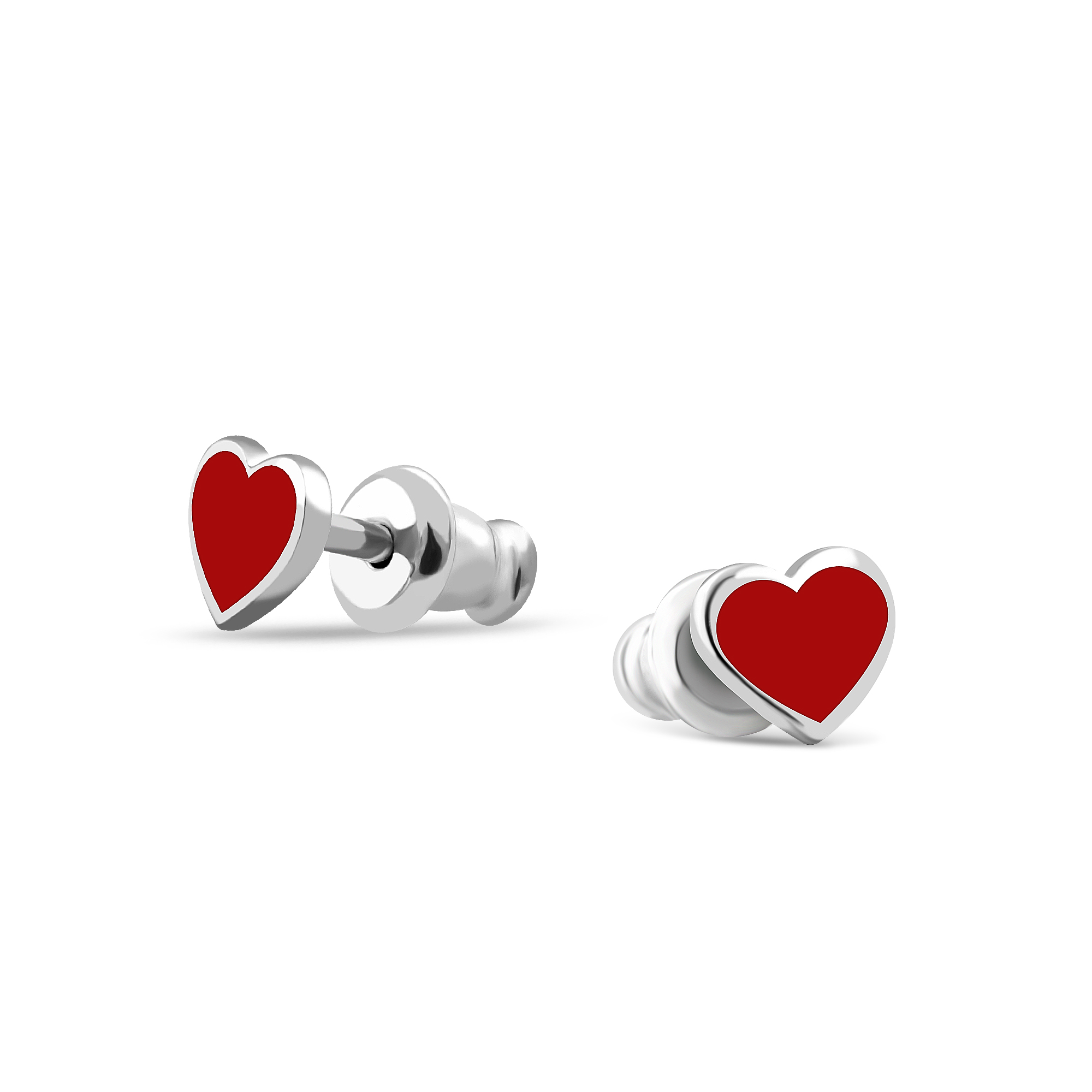 

Серьги с красной эмалью 529 0.8
