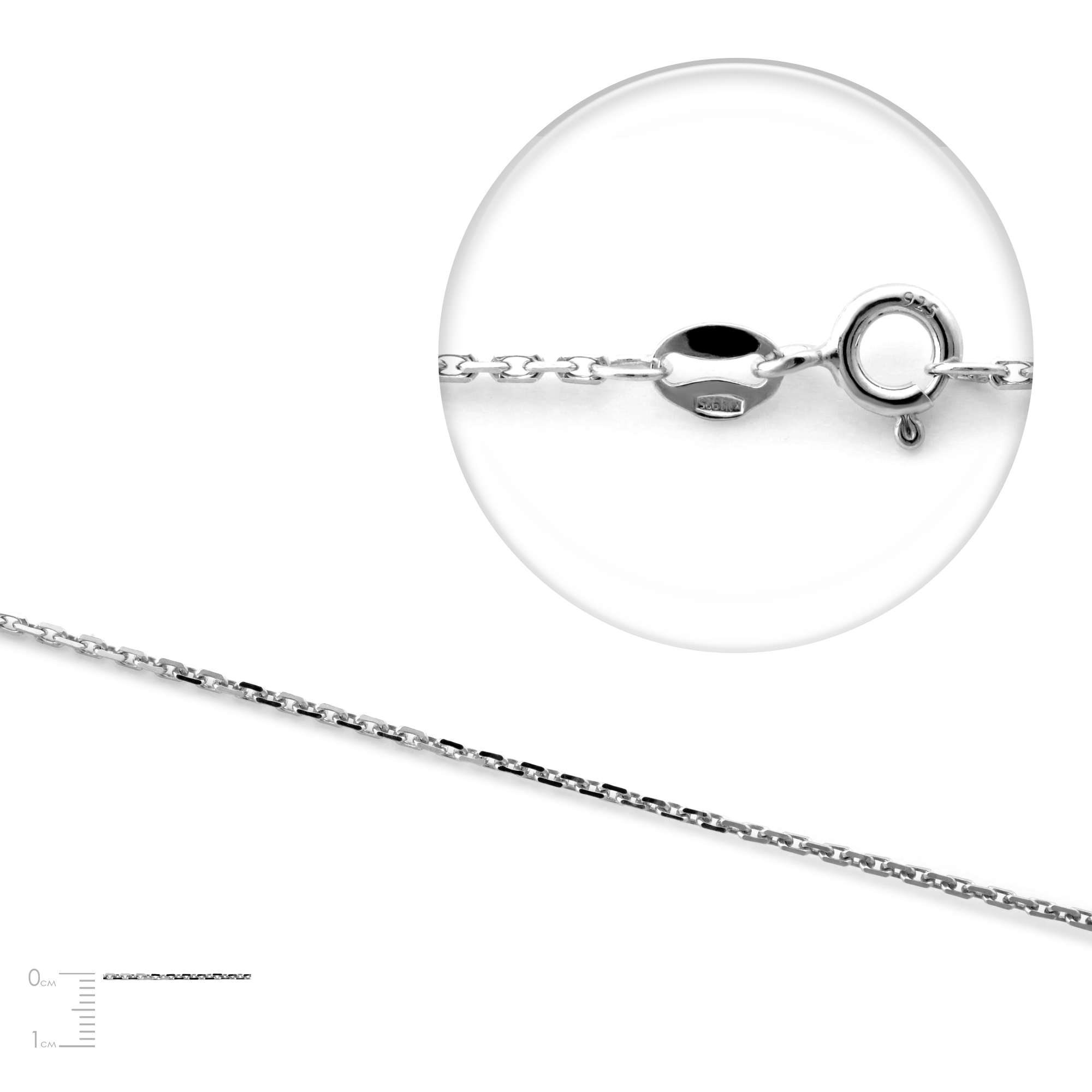 

Серебряная цепь AD 50 Rod 50