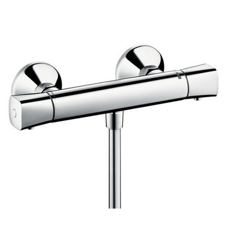 

Cмеситель душевой терморегулирующий HANSGROHE Ecostat Universal хром латунь без душевого набора 13122000