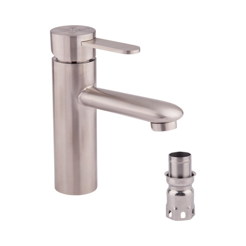 

Cмеситель на раковину одноручный LIDZ 11 31 сатин нержавеющая сталь LIDZNKS113100100