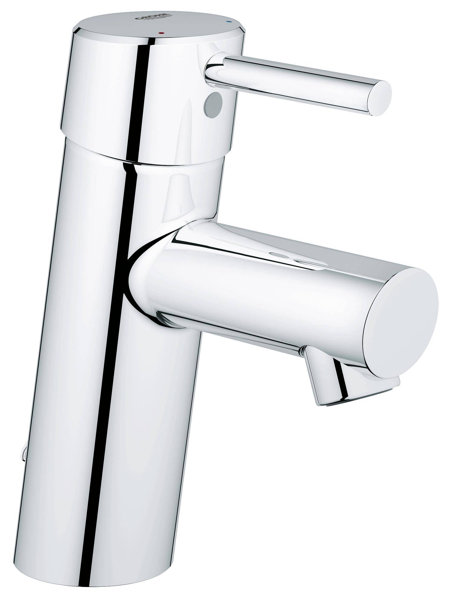 

Кран на раковину однозахватный GROHE Concetto S-size хром латунь 3220610E