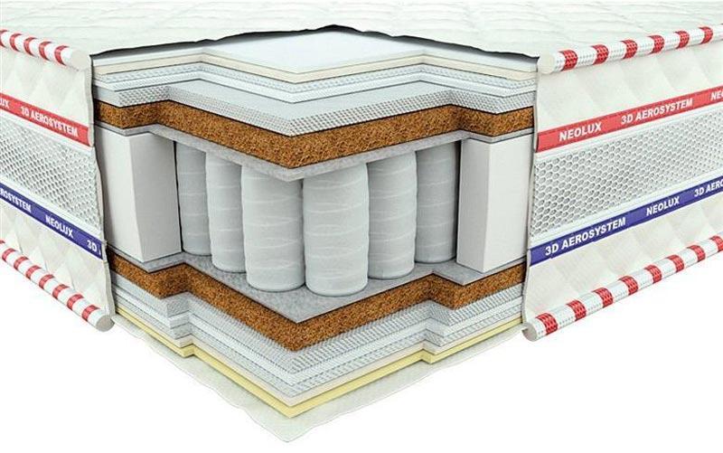 

Ортопедический матрас Neolux 3D Кинг Зима-лето PS 80х200 см