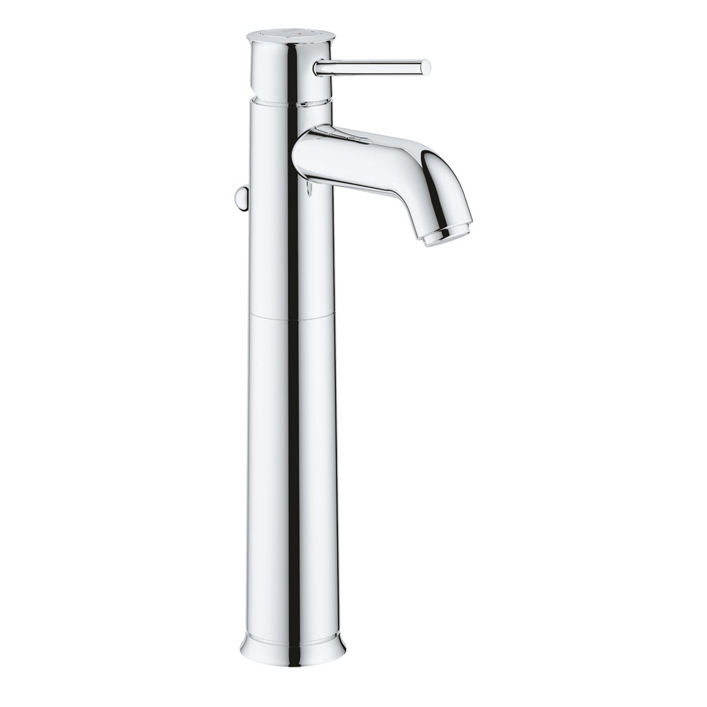 

Cмеситель для раковины высокий GROHE BauClassic хром латунь с донным клапаном 32868000