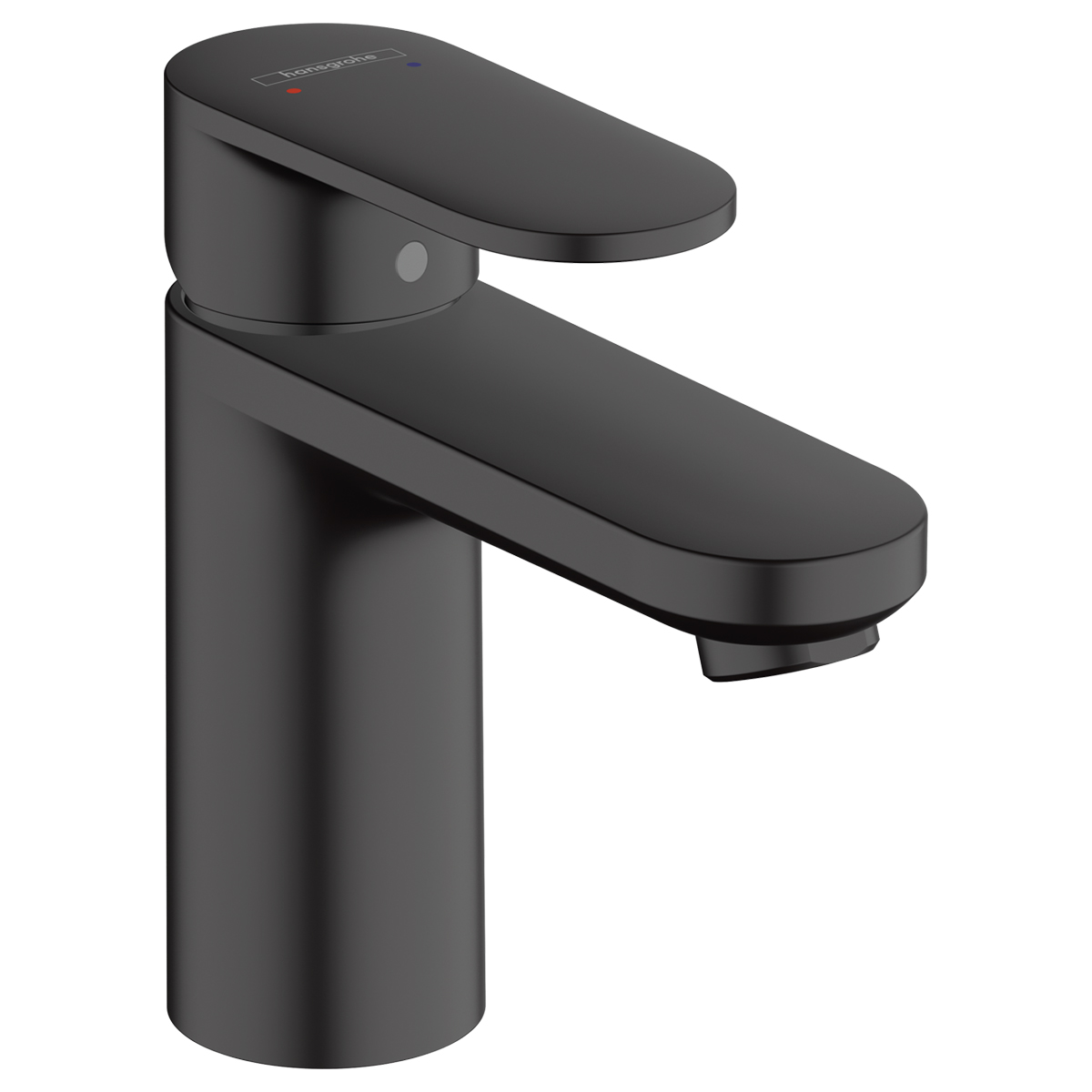 

Кран для раковины одновентильный HANSGROHE VERNIS BLEND черный латунь с донным клапаном 71551670