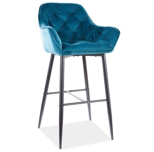 

Стул Hoker Cherry H-1 Velvet Бирюзовый