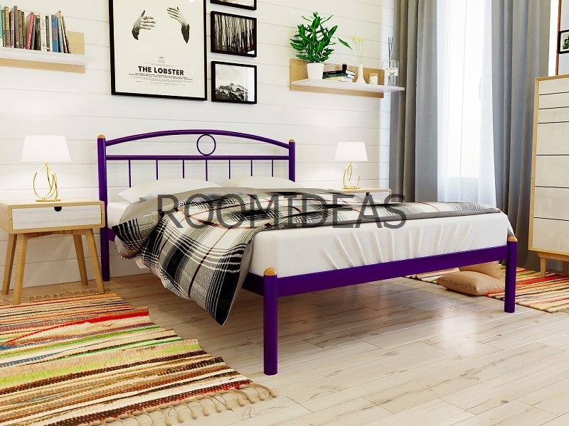 

Кровать Инга Метакам Фиолетовый 120 х 200 см