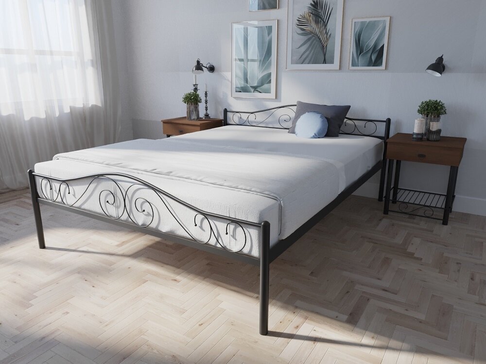 

Кровать Элис Люкс MELBI Черный 180 х 200 см