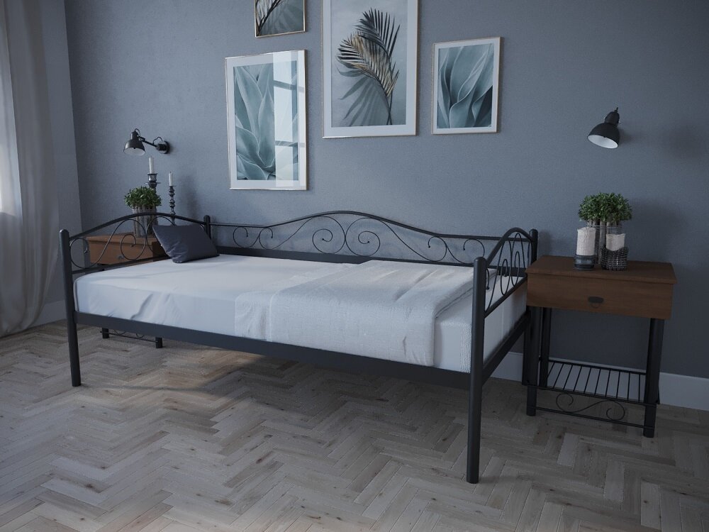 

Кровать Элис Люкс тахта MELBI Черный 80 х 190 см