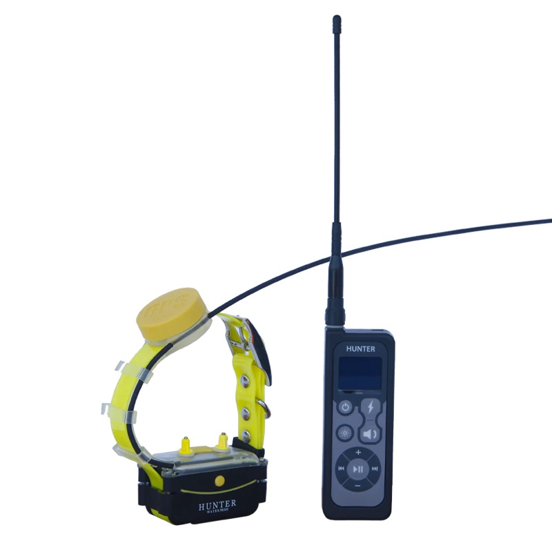 

Радио ошейник с gps для охотничьих собак - трекер до 25 км HUNTER-25 PRO, с воздействием током и звуком (модель 2022 года )
