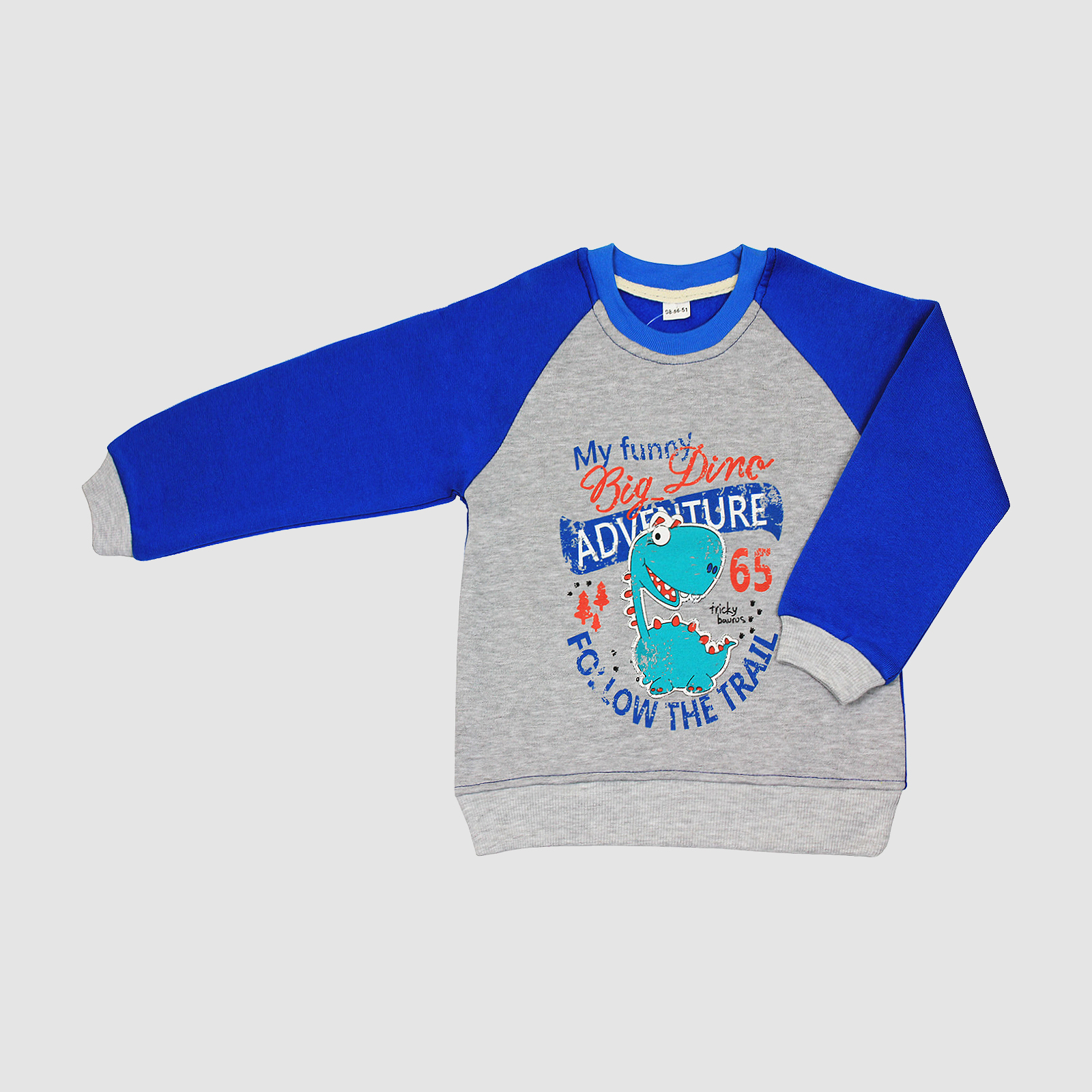 

Свитшот Danaya 360/H18 122 см Серый с синим