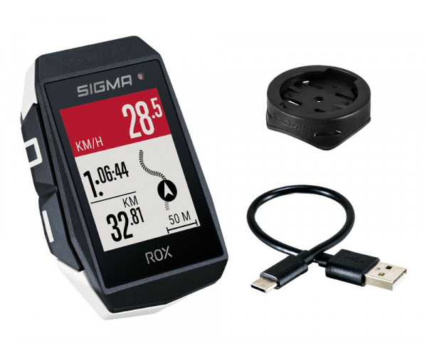 

Велокомп'ютер Sigma Sport ROX 11.1 GPS EVO White (SD01031)