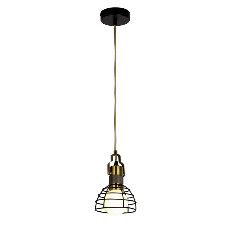 

Люстра подвесная Light House LS-17133-1 черный + бронза