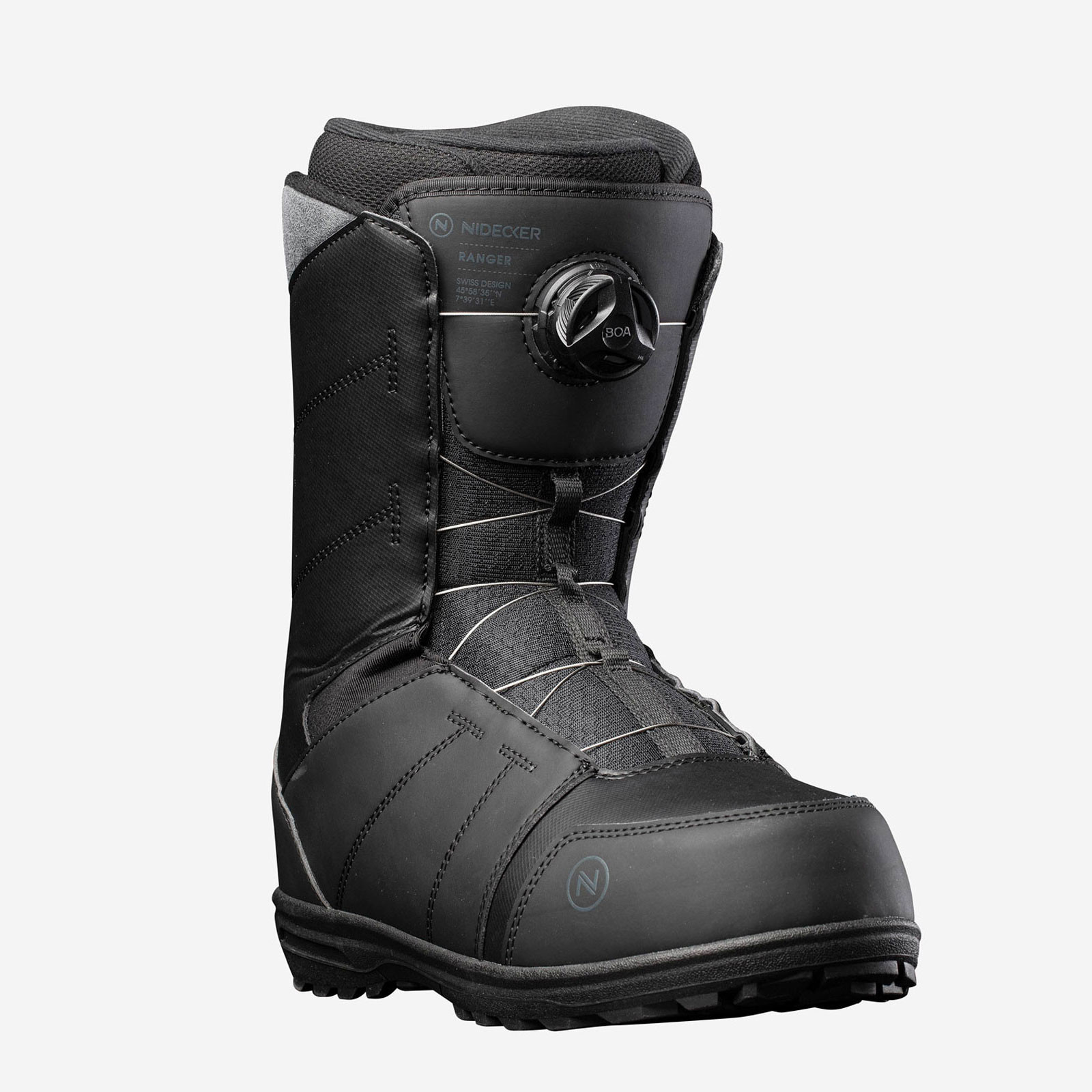 

Ботинки для сноуборда Nidecker Ranger Black 28,5 см 2022