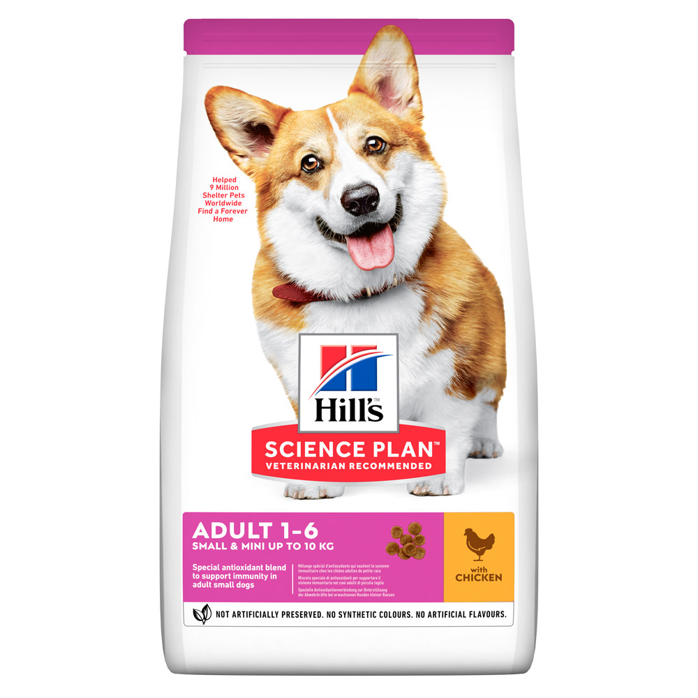 

Сухой корм Hills SP ADULT Small & Mini Chicken 3 кг (604344)