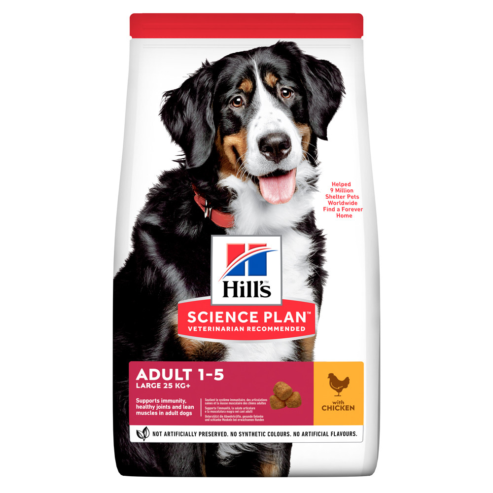 

Сухой корм Hills ADULT Large Breed Chicken 14 кг (604387)