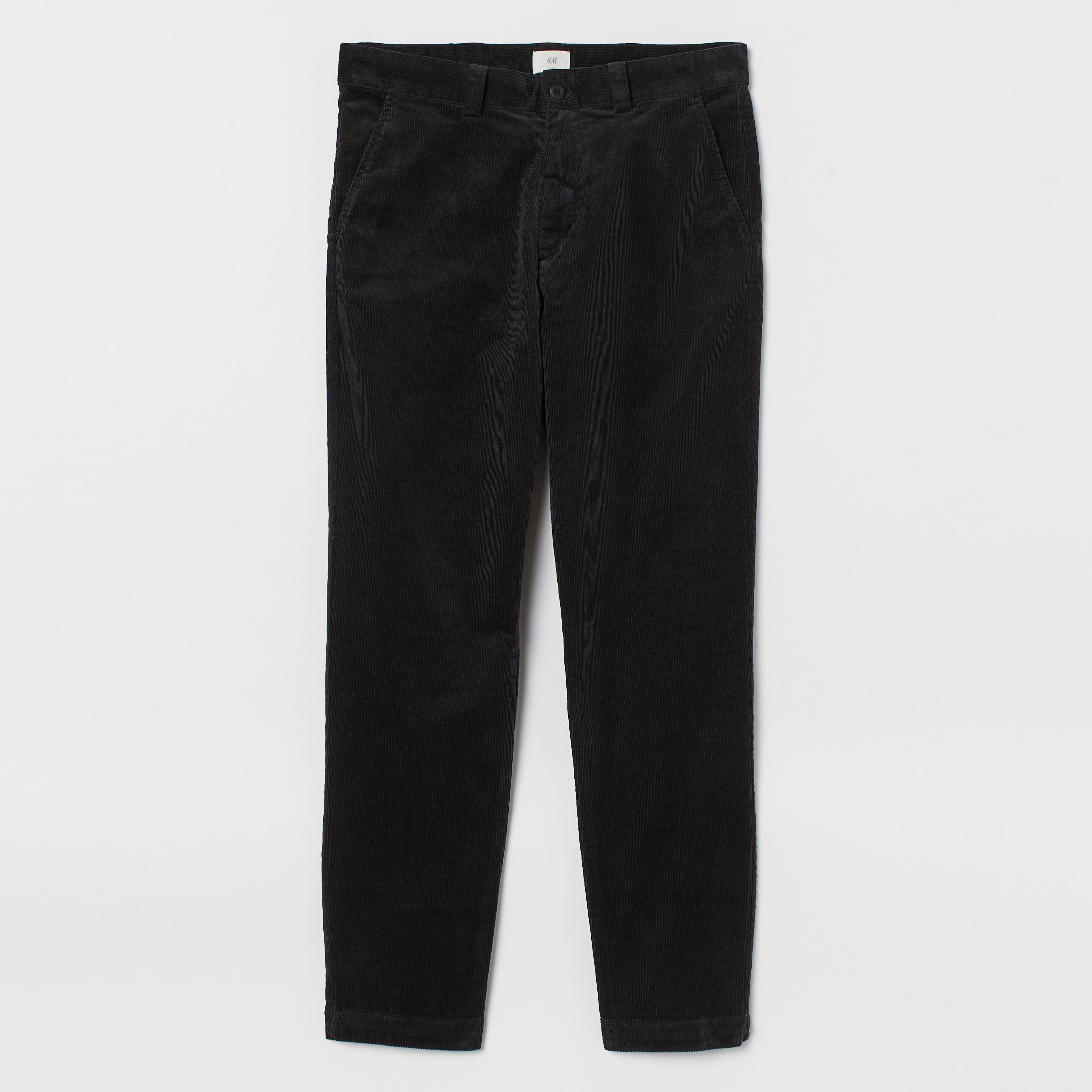 

Вельветовые брюки H&M 7916570  Черные, Вельветовые брюки H&M 7916570 32 Черные