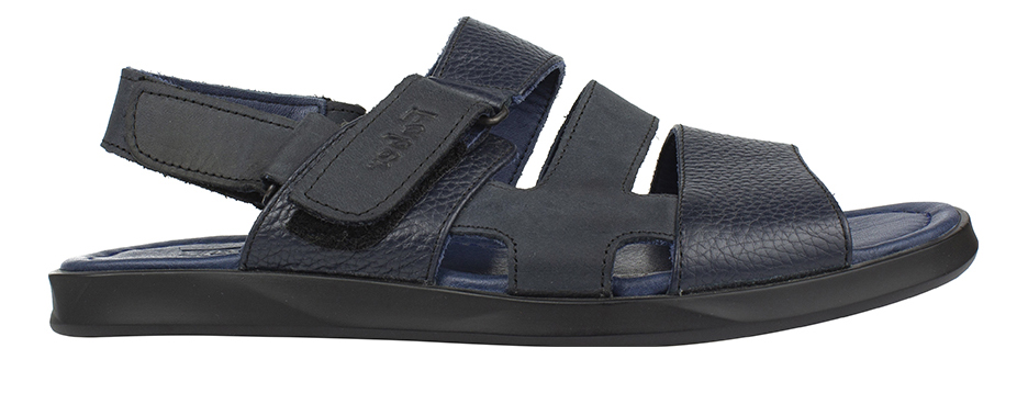 

Сандалии мужские синие натуральная кожа Украина Faber - размер 40 (26 см)