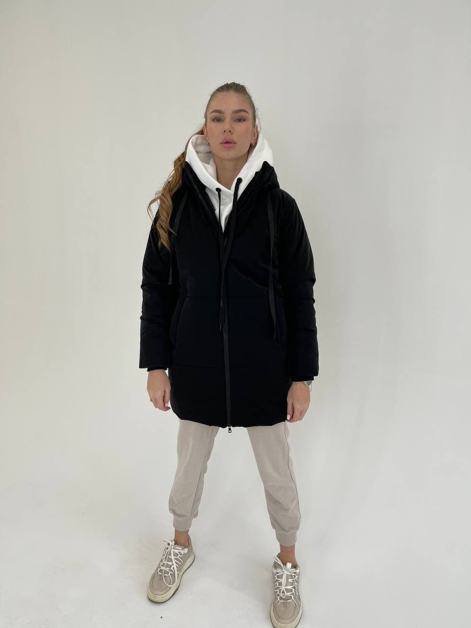 

Жіночий пуховик Onion Casual  Черный, Жіночий пуховик Onion Casual L Черный