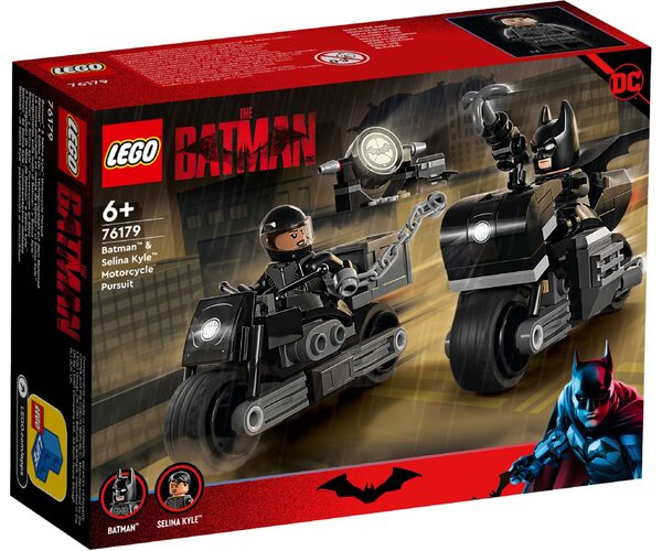 

Конструктор LEGO Super Heroes Бэтмен и Селина Кайл: погоня на мотоцикле (76179)