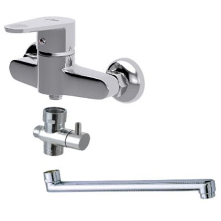 

Смеситель для ванны и душа Cersanit CARI LONG SPOUT