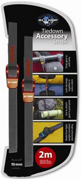 

Стропы Sea To Summit Accessory Strap 10 мм 2 м 2 шт (9327868024049)