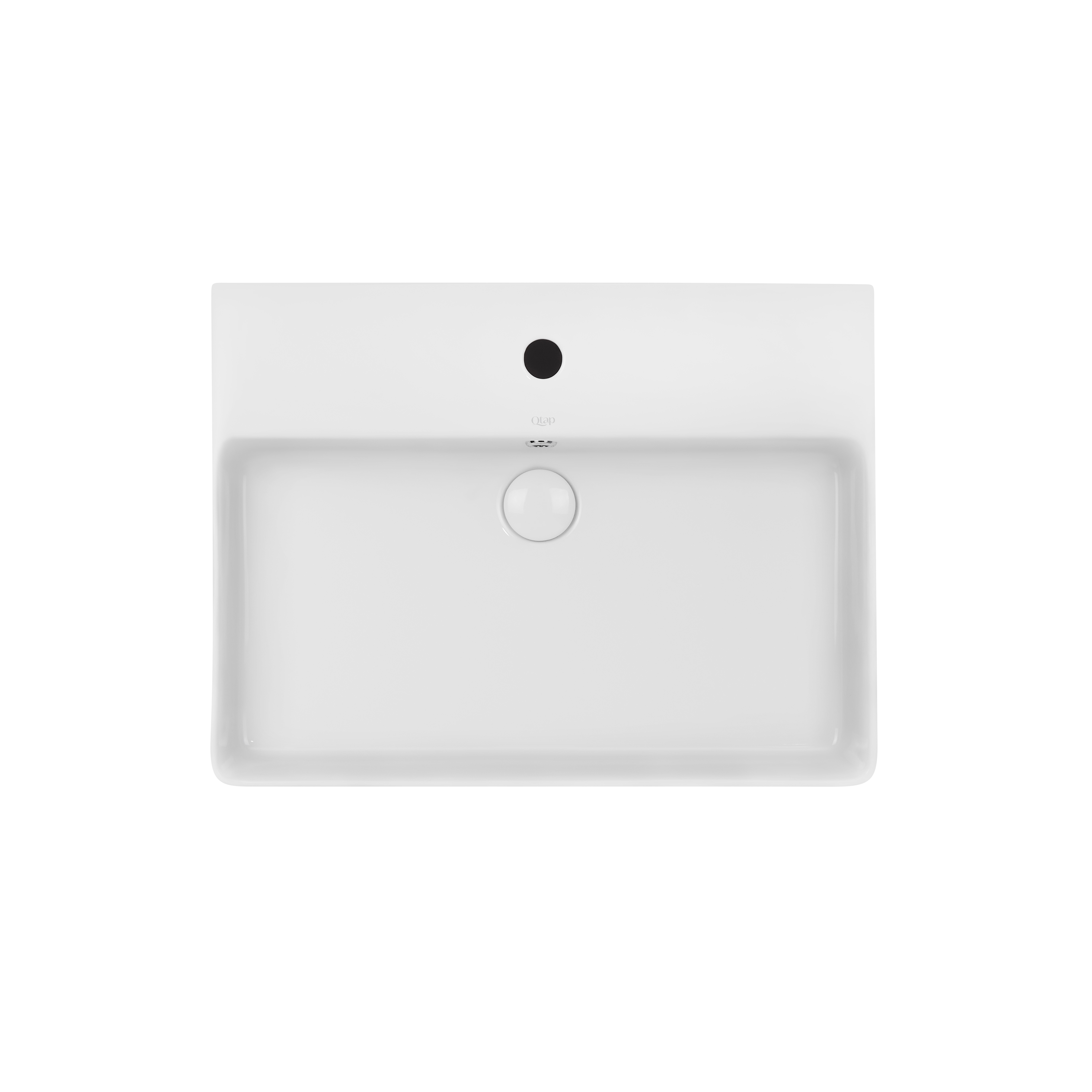 

Раковина Qtap Crow 600х450х150 White с донным клапаном QT0511WL032W