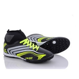 

Сороконожки (многошиповки) с носком Walked B02 40 размер 26 см black\yellow