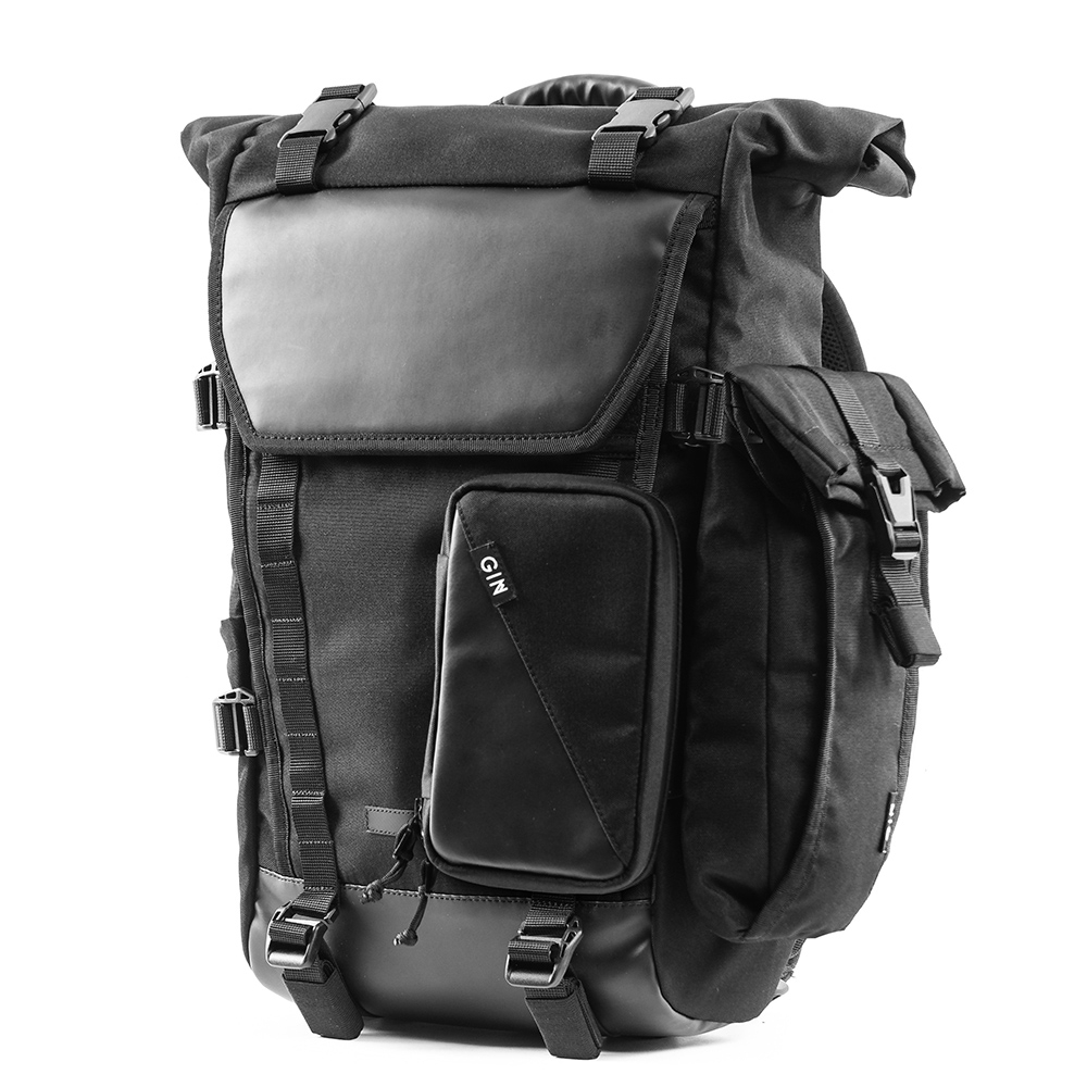 

Рюкзак GIN Aviator Modular + Modular Bag L + Side Bag черный