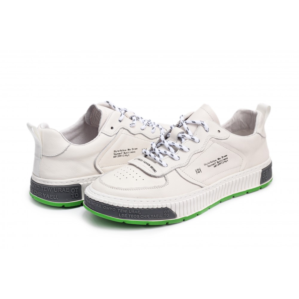 

Кросівки 22105-3WHITE-GREEN 43 Білий