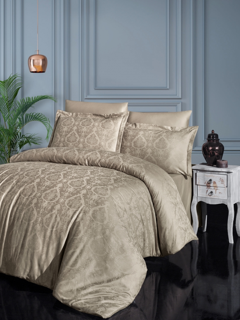 

Комплект постельного белья First Choice Жаккард Superior Modal 200х220 "Jade Baden"