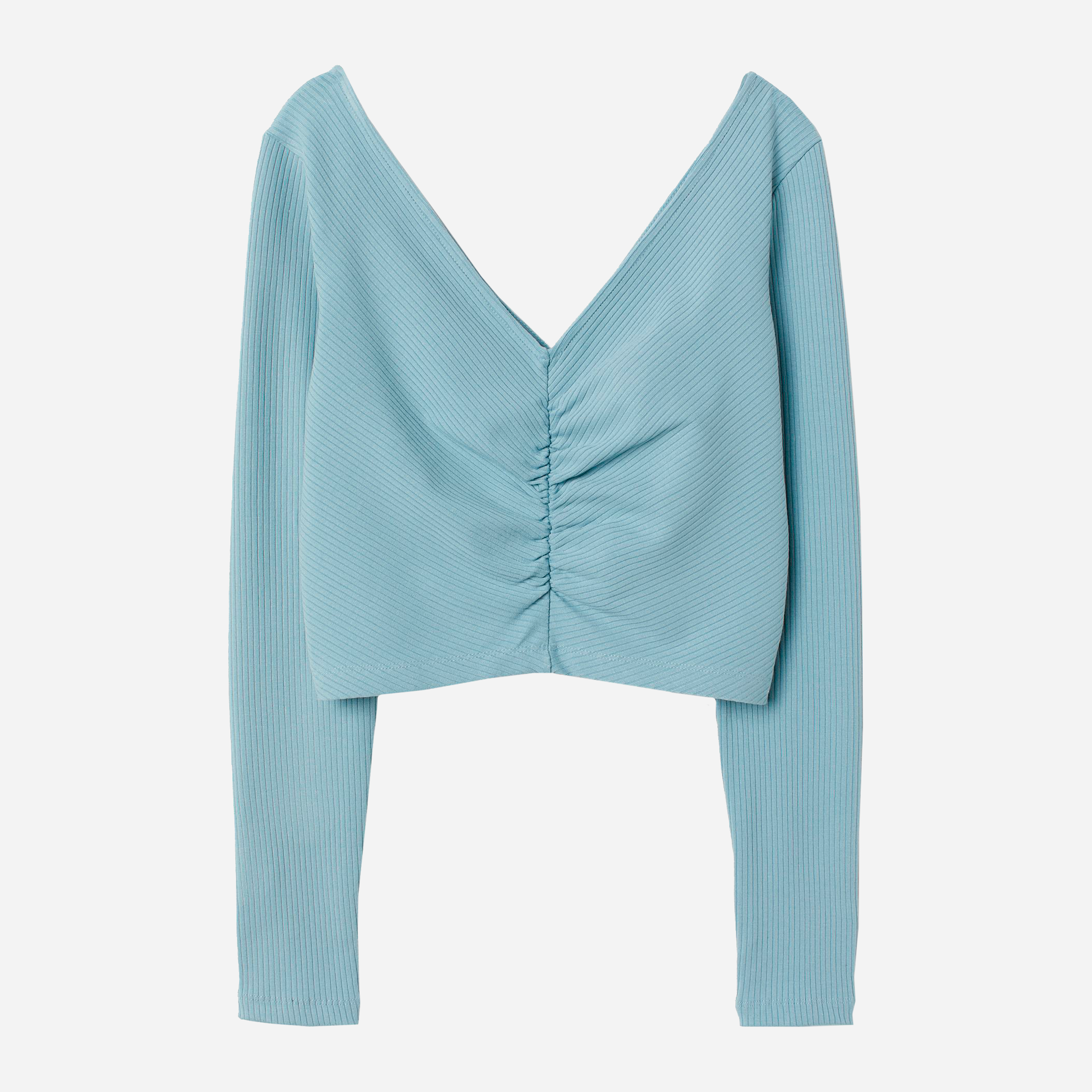 

Топ H&M 7476369log  Голубой, Топ H&M 7476369log S Голубой