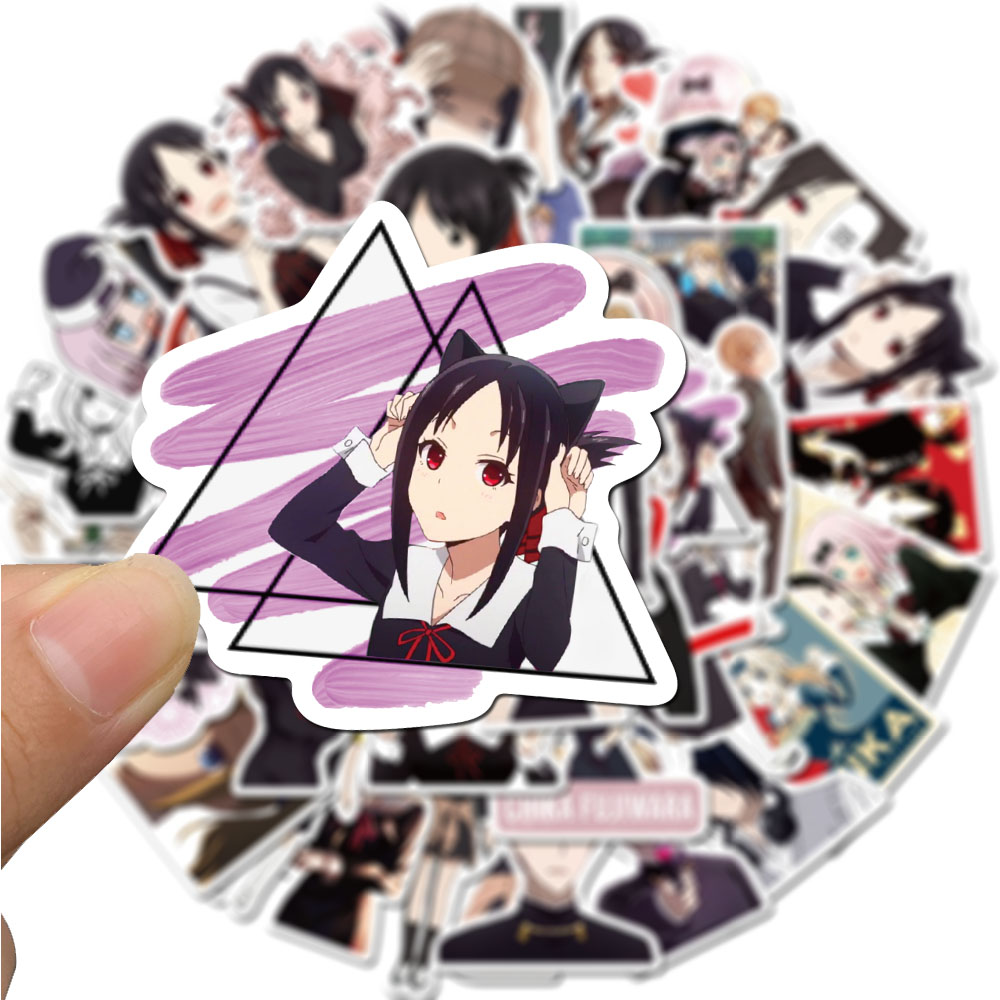 Набор наклеек stickers Kaguya-sama: Love Is War, Manga Anime - 50 шт. |  Госпожа Кагуя: В любви как на войне, Манга Аниме - Водостойкие стикеры для  оклеивания – фото, отзывы, характеристики в