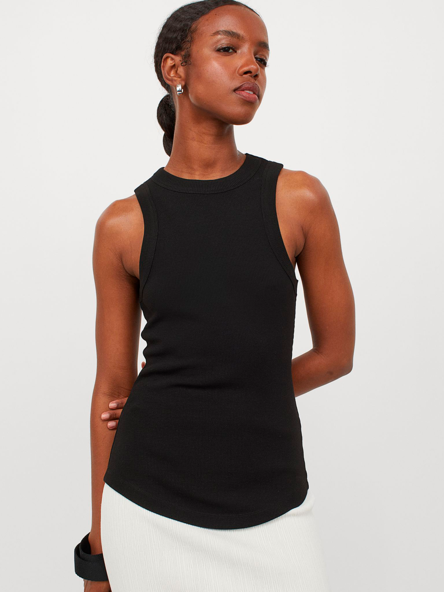 

Майка H&M 9732763abr  Черная, Майка H&M 9732763abr S Черная