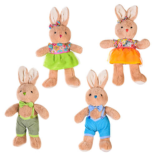 

Мягкая игрушка Кролик, 4 вида, 43см XIN YU TOYS (B7530)