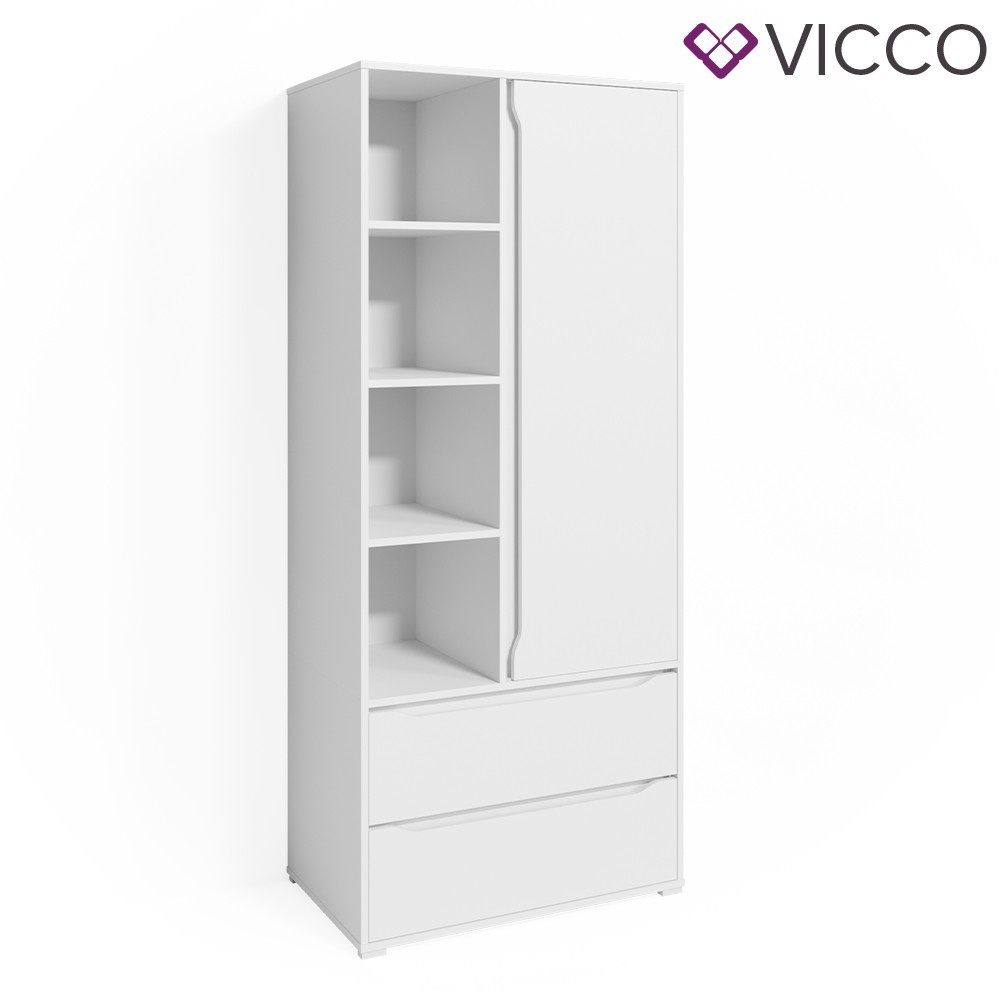 

Шкаф для одежды Vicco Ruben, белый